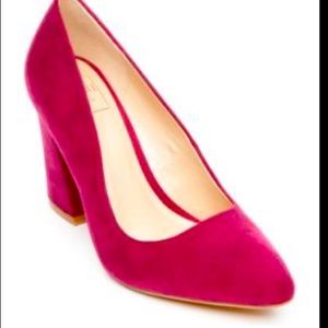 Kaari Blue “Patricia” Mulberry Suede Pumps